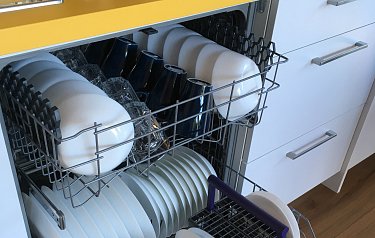 Apartmán s terasou a výhledem na jezero