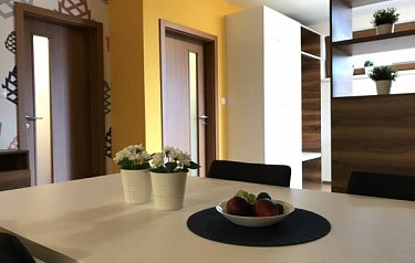 Apartmán s piniovou terasou