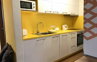 Apartmán s piniovou terasou